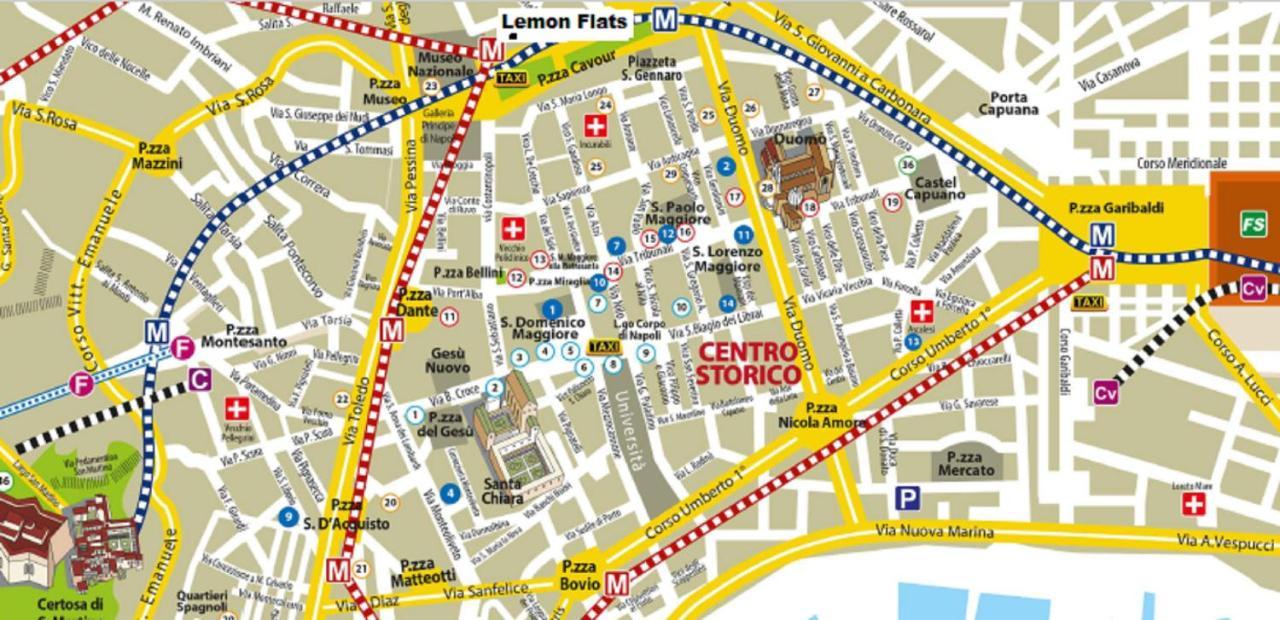 B&B Lemon Flats Napoli Eksteriør billede
